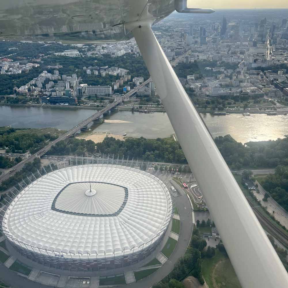 Loty widokowe - Stadion Narodowy