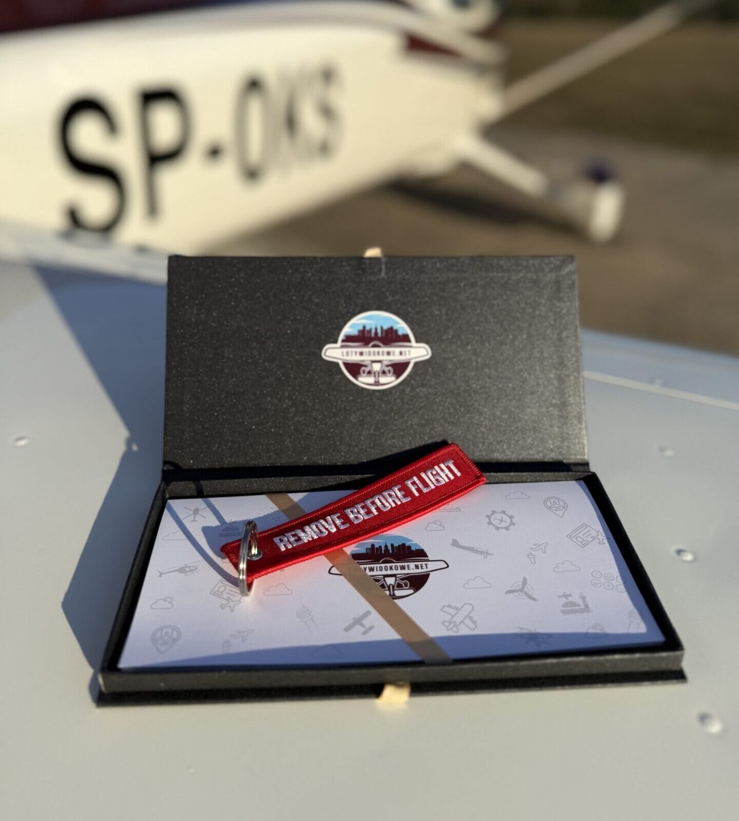 Pudełko VIP z voucherem na lot widokowy
